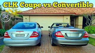 CLK Coupe C209 or Convertible A209, which one should you buy?