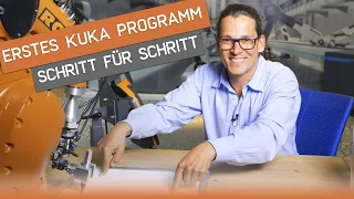 Programming  a KUKA Robot: First Motion Program (Step by Step)