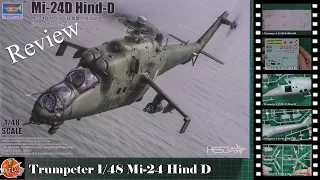 Trumpeter 1/48 Mi-24 Hind D Review