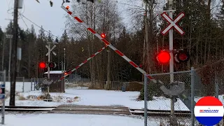 Pedestrian Railroad Crossing | Trinity Western University Field Access, Langley, BC (Video 2)