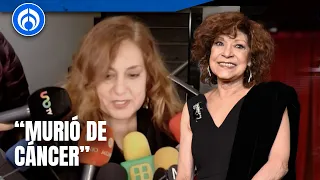 Sepelio de Cristina Pacheco: Así se despidió su hija