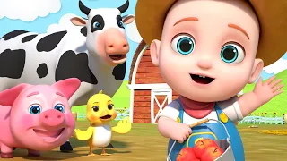Seu McDonald Tinha uma Fazenda! Sons dos Animais | Canção infantil - Leo em Português