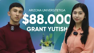 ARIZONA UNIVERSITETIGA $88.000 GRANT YUTISH