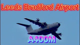 A400M Atlas ZM416 RAF Training at Leeds Bradford