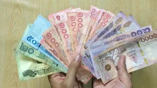 Money noted currency Ringgit Malaysia VS Batt Thailand