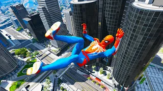 GTA 5 Epic Ragdolls Spiderman 4K Compilation With GTA USTAD Episode 19 (Funny Moments)