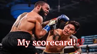 JUDGING THE FIGHT: GARY RUSSELL JR. VS MARK MAGSAYO! EXPLAINING MY SCORECARD!💯 @BFTBBoxing