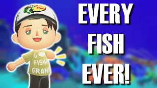 Catching EVERY FISH in the Animal Crossing Series!