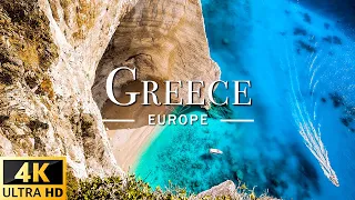 Greece 4K - Scenic Relaxation Film With Calming Music  (4K Video Ultra HD)