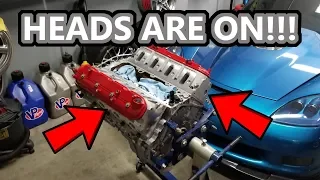 LS6 Heads, Rockers, Lifters and Pushrods go on the LS1 (Trans Am WS6 Tear Down Part 16)