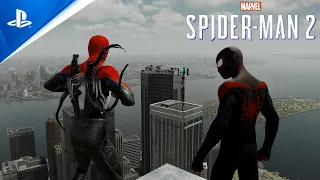Marvel's Spider-Man 2 Symbiote Gameplay Reveal with Realistic NY Graphics MOD.