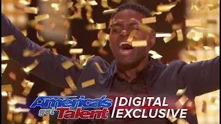 Singer Johnny Manuel Relives His Golden Buzzer Moment - America's Got Talent 2017