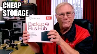 6 TB Storage Cheap! Seagate Backup Plus Hub Overview