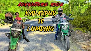 I took such a risk for the first time in my life. Badarpur to Lumding bike ride extreme off-road ￼