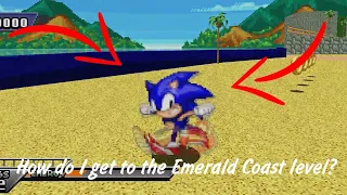 How do I get to the Emerald Coast level in Sonic Robo Blast 2? (TUTORIAL)