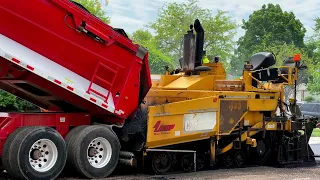 Road Construction - Street Asphalt Paving