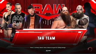 WWE 2K23 Tag Team Battle: The Judgement Day vs. The Viking Raiders!"