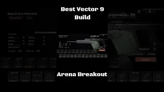 Best Vector9 Build - Arena Breakout