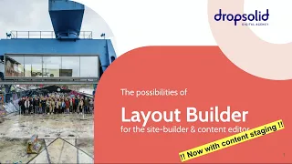 A deep dive of the possibilities of layout builder for the site builder & content editor DrupalCon