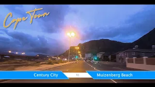 #DriveWithMe - Part 07 - Early morning drive to Muizenberg Beach, Cape Town, SOUTH AFRICA