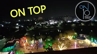 DINNER with a VIEW at ON10 Roof Top Lounge😋😍 ||Ahmedabad||