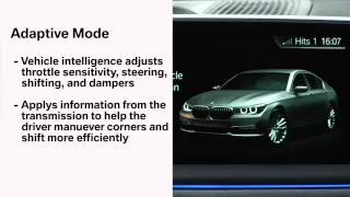Adaptive Driving Mode | BMW Genius How-To