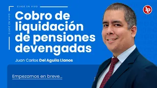 Cobro de liquidación de pensiones devengadas