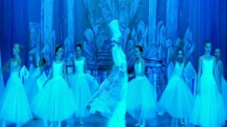 Фрагмент из балета "Снежная королева" в исполнении театра танцев "Серебряные нити"