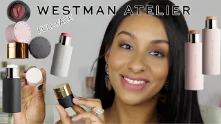 FULL FACE Westman Atelier | Vital Skin Foundation Stick | Eye Pods | Highlight Stick | Blush Stick