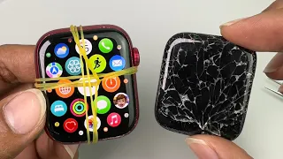 Apple watch series 7 45mm Cracked Screen Repair | iWatch Restoration