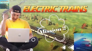 Electric trains  Mission 2 Gameplay 🤩 New Update  Amazing Graphics #trending #viral