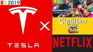 TESLA Adds Cuphead, MarioKart, Netflix & MORE!