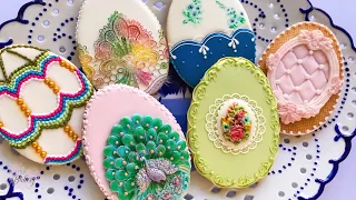 How to decorate Easter Egg Cookies. 🌸