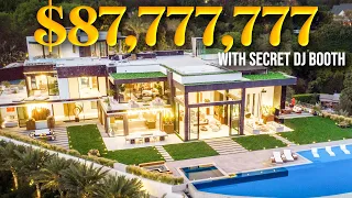 Inside Bel Air's NEWEST MEGA MANSION with a Secret DJ Booth ft. Aaron Kirman