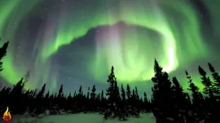 1 Hour Relaxing Ambient Music | Northern Lights | Ambient Instrumental Drone ♫462