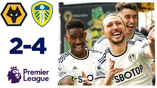 WOLVES 2-4 LEEDS UNITED HIGHLIGHTS | Premier League 22/23