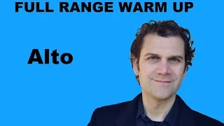 Singing Warm Up - Alto Full Range