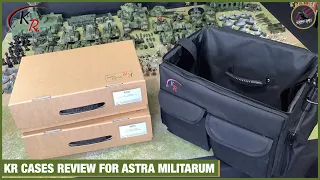 KR MULTICASE REVIEW - Kaiser 2 Transport Bag, KR Card Multicases & Foam Trays For Astra Militarum
