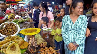 Countryside Best Street Food @ Oudong Resort - Fish, Chicken, Bee, Dessert, Sour Fruit, Frog, & More