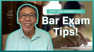 Bar Exam Tips | Atty. Chel Diokno