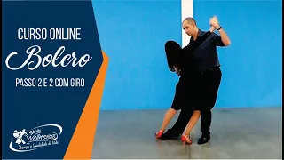 Curso / Aula online - Bolero - 2 e 2 com giro.