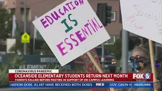 Oceanside Elementary Students To Return To Campus After Unanimous Board Vote