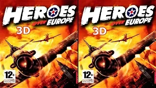 Heroes Over Europe 3D video SBS VR box google cardboard