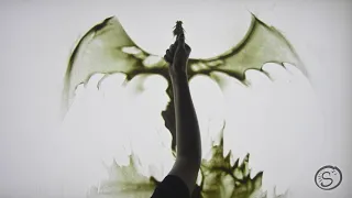 Dragon's Dream | Sand Art Impro Performed on Stream