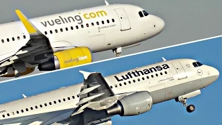 SHARKLETS VS. NO SHARKLETS? Airbus A321, A320 and A319 | Plane Spotting Compilation | ✈