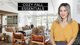 COZY FALL ESSENTIALS- Fall Decor and Interior Design Ideas (Create the Ultimate Sanctuary!)