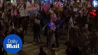 Israel protesters question PM Benjamin Netanyahu's handling of Covid pandemic