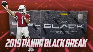 Panini Black 3 Box Break with Auto /10 & SICK ROOKIE PATCH AUTO!