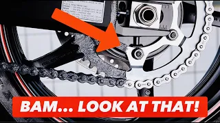 How To Clean, Lube and Adjust Your Motorcycle Chain In 15 Minutes! (Yamaha R6 Demo)