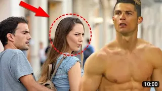 EPIC WOMEN REACTIONS TO CRISTIANO RONALDO SHIRTLESS IN PUBLIC